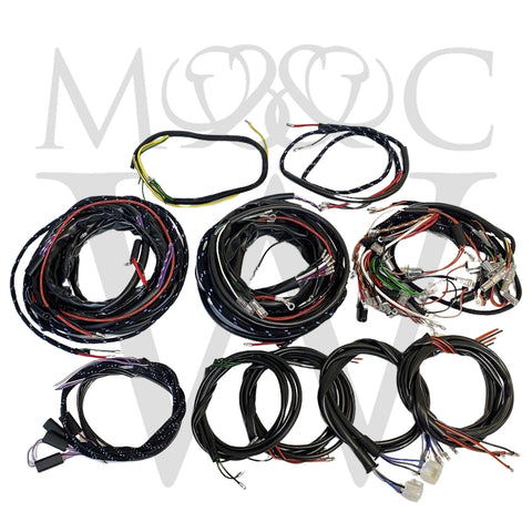 MCW162SET - COMPLETE WIRING HARNESS SET RHD - MK2MCW