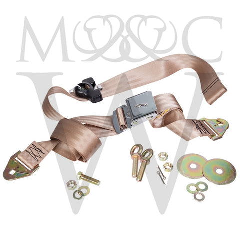 BF2013 - JAGUAR 3 POINT FIXING STATIC SEAT BELT - E-TYPE S1/S2 DHC