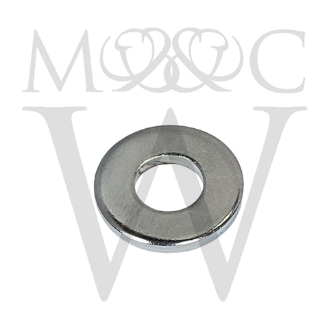 C10301 - CHROME ROUND WASHER HIGH QUALITY - 6 CYLINDER ENGINE
