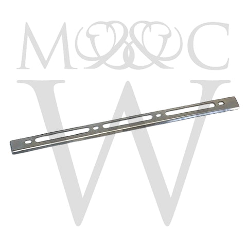 C15916 - DASH SWITCH INDICATOR STRIP CHROME - E-TYPE S1/MK2/DAIMLER V8