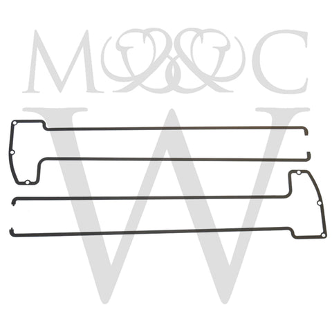 C6735/1 & C14988 HIGH PERFORMANCE PAIR OF CAM COVER GASKETS JAGUAR 6 CYLINDER PRE 1975