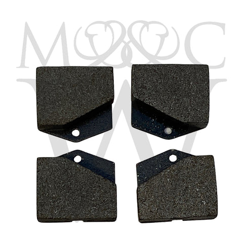 JLM9518/JLM1514 HANDBRAKE PAD SET MOST IRS MODELS EXCEPT EARLY E-TYPE 3.8/ MK1 3.8