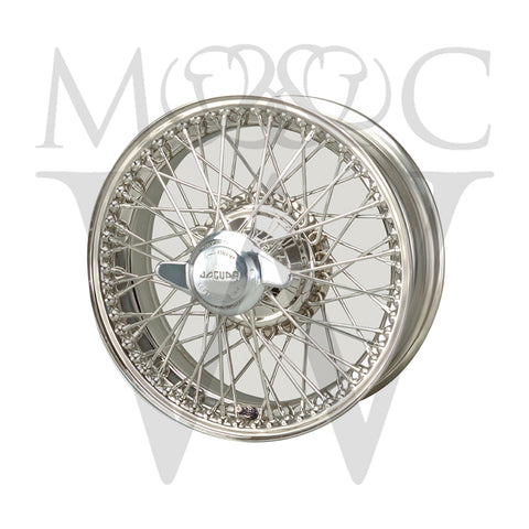 XW456-ST/3-TL STAINLESS STEEL 5" X 16" WIRE WHEEL XK120/XK140/XK150