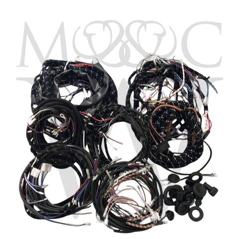 MCW105SET - COMPLETE WIRING HARNESS SET RHD - E-TYPE SERIES 1 4.2 2+2