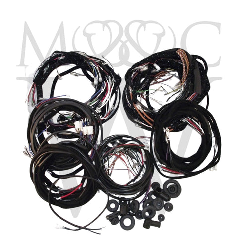MCW111SET - COMPLETE WIRING HARNESS SET LHD - E-TYPE SERIES 1 3.8