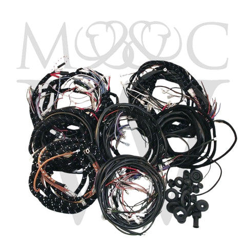 MCW117SET -COMPLETE WIRING HARNESS SET LHD - E-TYPE SERIES 1 4.2 FHC/DHC
