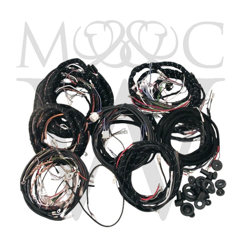 MCW118SET - COMPLETE WIRING HARNESS SET LHD - E-TYPE SERIES 1 4.2 FHC/DHC