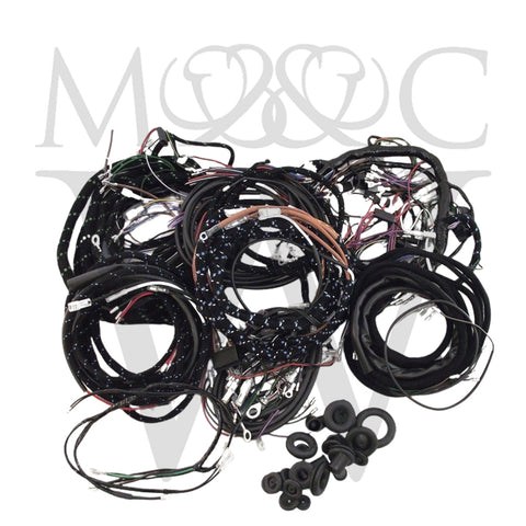 MCW226SET - COMPLETE WIRING HARNESS SET RHD - E-TYPE SERIES 1 1/2 FHC/DHC