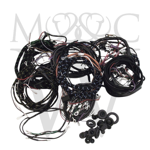 MCW228SET - COMPLETE WIRING HARNESS SET RHD - E-TYPE SERIES 1 1/2 2+2