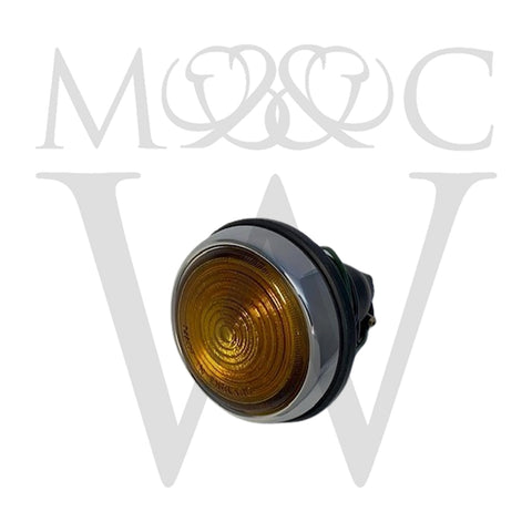 C15430 - FRONT INDICATOR LAMP ASSEMBLY AMBER - MK2, XK140 XK150