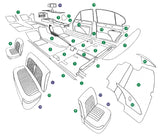 JAGUAR TRIM KIT - MK2 SALOON